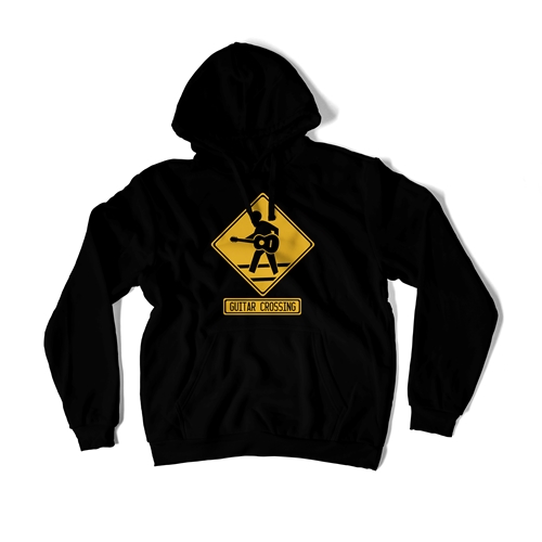 Guitar Crossing Pullover Jacket - hoodieblack