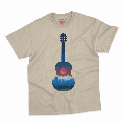 Guitar City T-Shirt - Classic Heavy Cotton - classicsand