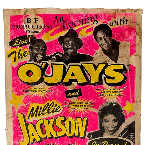 VINTAGE BLUES POSTER - The O