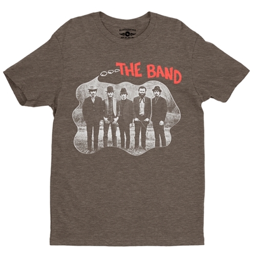 CLEARANCE - Medium Brown The Band Bubble T-Shirt - Lightweight Vintage Style