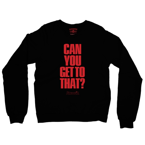 Funkadelic "Can You Get to That?"  Crewneck Sweatshirt - crewneckblack