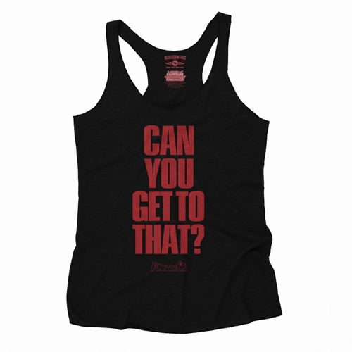 Funkadelic "Can You Get to That?"  Racerback Tank - Women