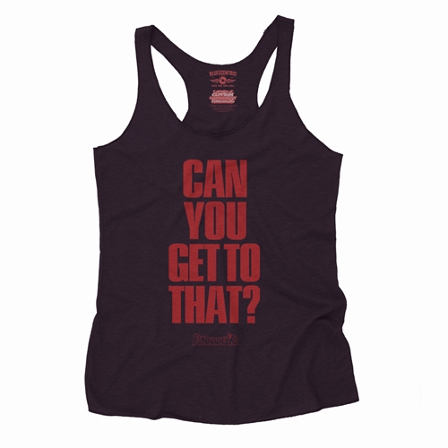 Funkadelic "Can You Get to That?"  Racerback Tank - Women