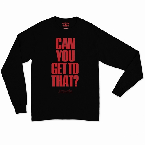 Funkadelic "Can You Get to That?"  Long Sleeve T-Shirt - longsleeveblack