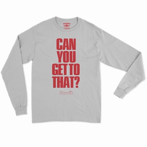 Funkadelic "Can You Get to That?"  Long Sleeve T-Shirt - longsleevewhite