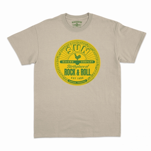 Sun Records Logo T-Shirt - Classic Heavy Cotton - classicsand