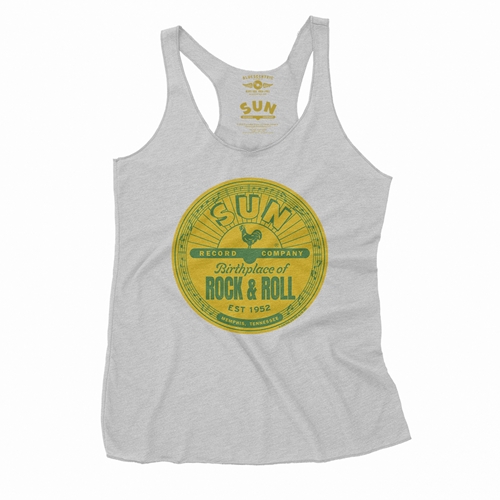 Sun Records Logo Racerback Tank - Women