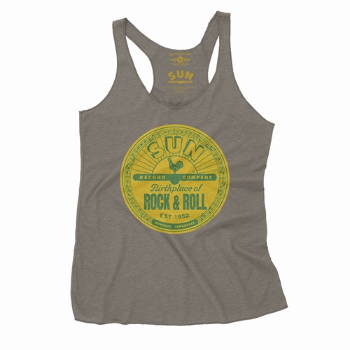 Sun Records Logo Racerback Tank - Women