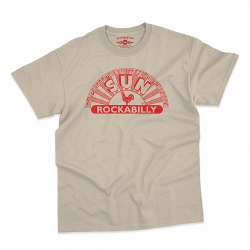 Sun Records ROCKABILLY T-Shirt - Classic Heavy Cotton - classicsand