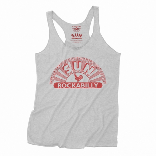 Sun Records ROCKABILLY Racerback Tank - Women