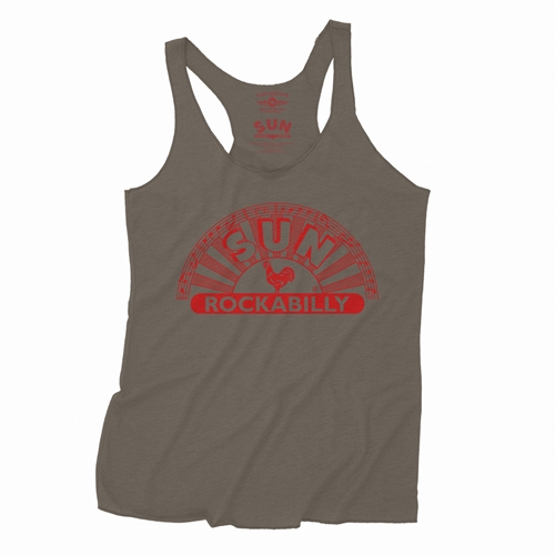 Sun Records ROCKABILLY Racerback Tank - Women