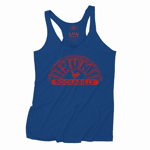 Sun Records ROCKABILLY Racerback Tank - Women