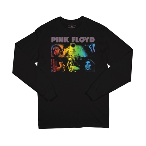 Pink Floyd Dark Side Graphic Long Sleeve T-Shirt - longsleeveblack