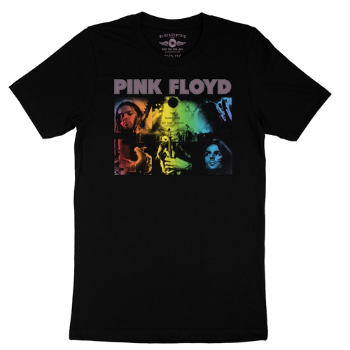 Pink Floyd Dark Side Graphic T-Shirt - Lightweight Vintage Style - vintageblack