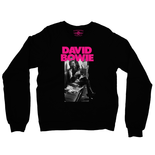 David Bowie Fan Crewneck Sweater - crewneckblack