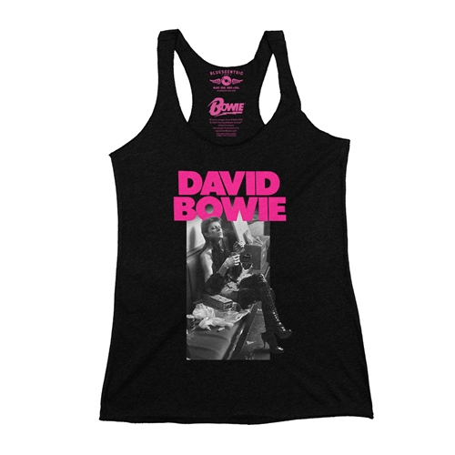 David Bowie Fan Racerback Tank - Women