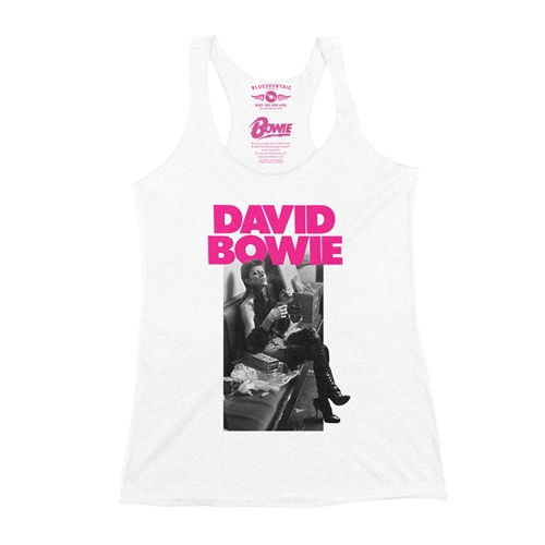 David Bowie Fan Racerback Tank - Women