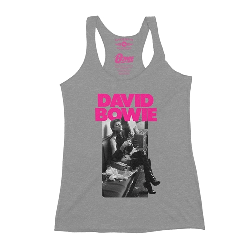 David Bowie Fan Racerback Tank - Women