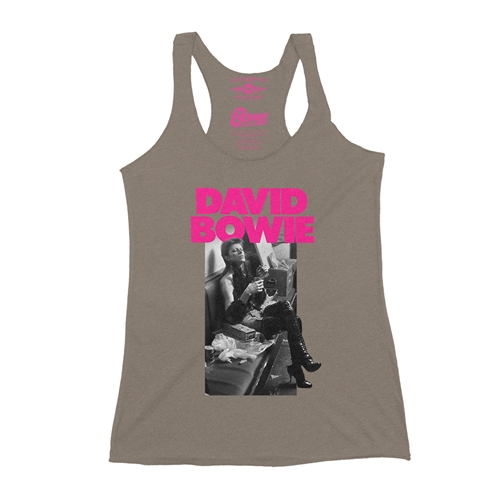 David Bowie Fan Racerback Tank - Women