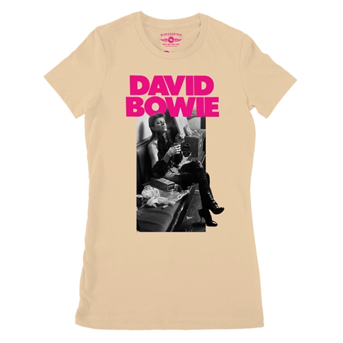 David Bowie Fan Ladies T Shirt - Relaxed Fit - ladiessanddune