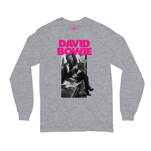 David Bowie Fan Long Sleeve T-Shirt - longsleeveathleticheather