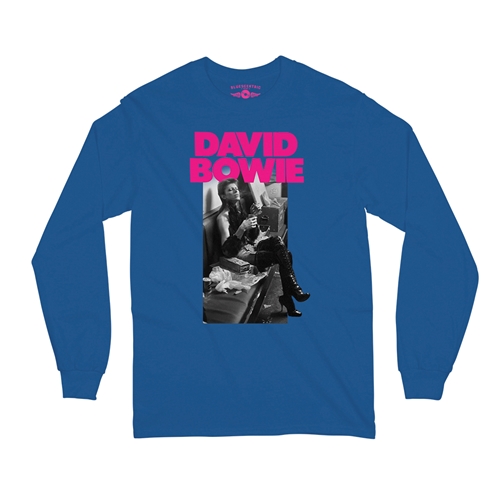 David Bowie Fan Long Sleeve T-Shirt - longsleeveblue