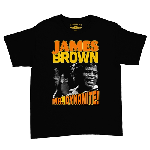 James Brown Mr Dynamite Youth T-Shirt - Lightweight Vintage Children & Toddlers - youthblack