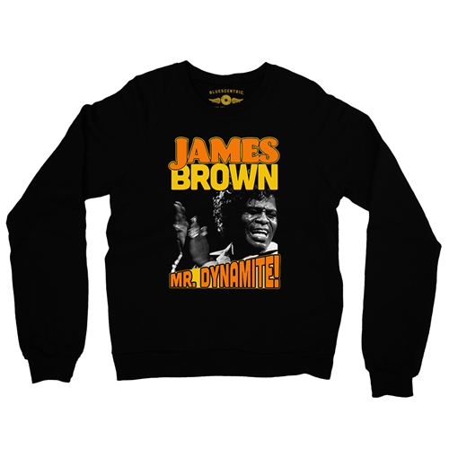 James Brown Mr Dynamite Crewneck Sweatshirt - crewneckblack