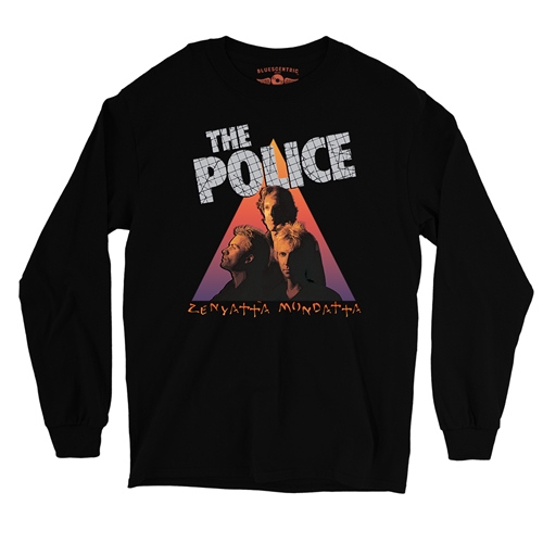 The Police Zenyatta Long Sleeve T-Shirt - longsleeveblack