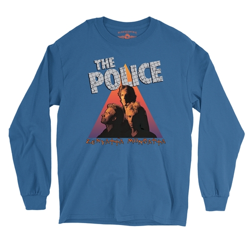 The Police Zenyatta Long Sleeve T-Shirt - longsleeveblue