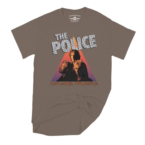 The Police Zenyatta T-Shirt - Classic Heavy Cotton - classictaupe