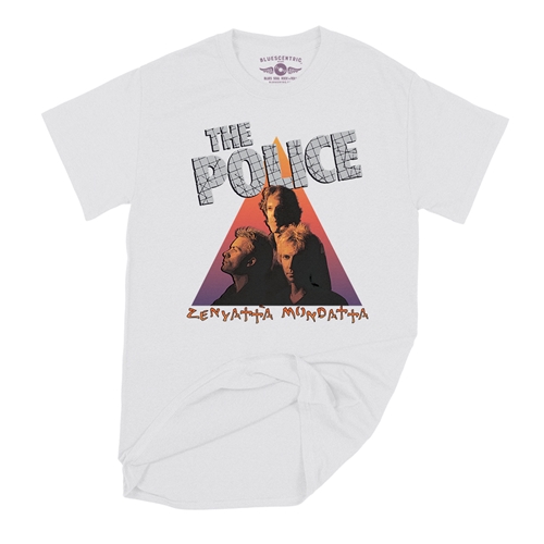 The Police Zenyatta T-Shirt - Classic Heavy Cotton - classicwhite