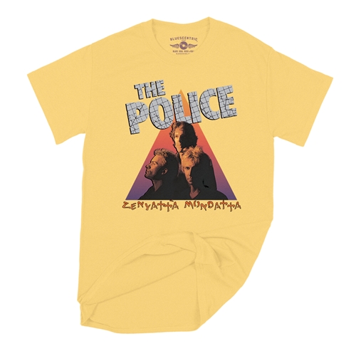 The Police Zenyatta T-Shirt - Classic Heavy Cotton - classicyellow