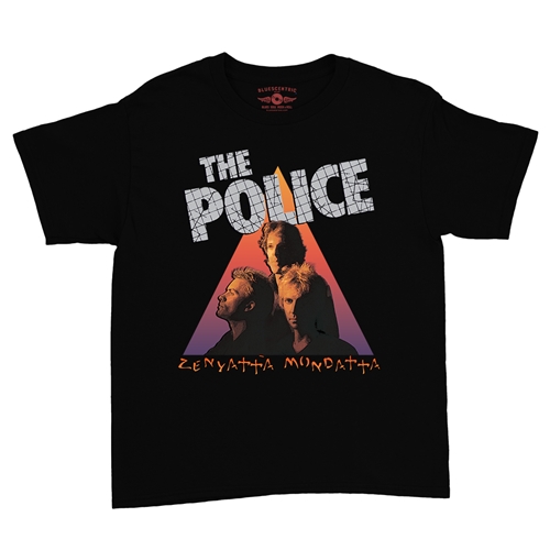 The Police Zenyatta Youth T-Shirt - Lightweight Vintage Children & Toddlers - youthblack