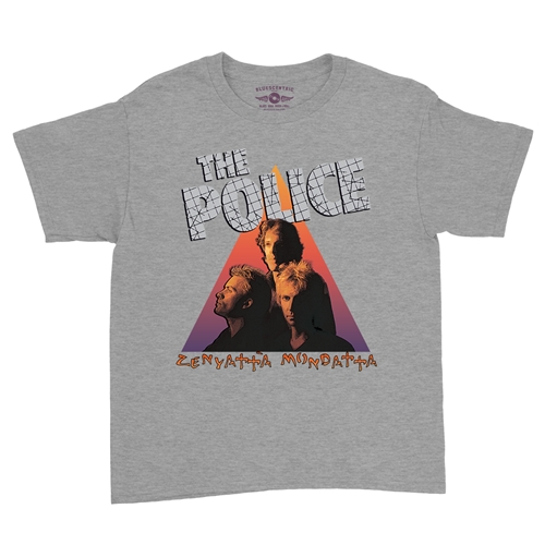 The Police Zenyatta Youth T-Shirt - Lightweight Vintage Children & Toddlers - youthheatherathletic