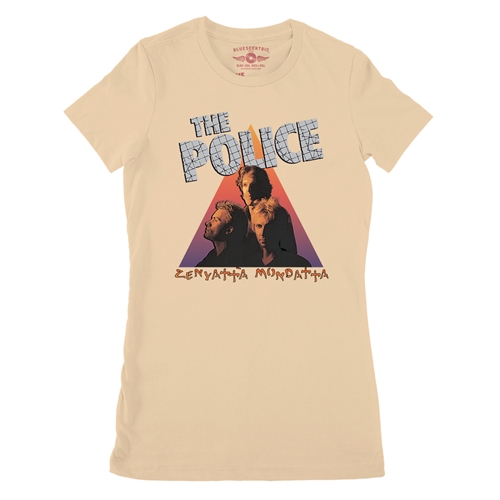 The Police Zenyatta Ladies T Shirt - Relaxed Fit - ladiessanddune