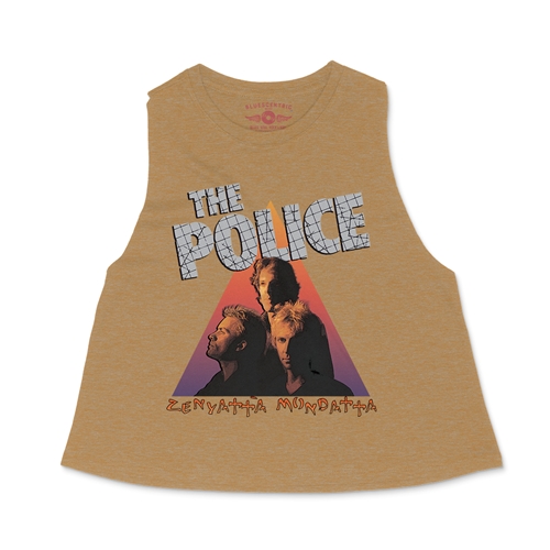 The Police Zenyatta Racerback Crop Top - Women