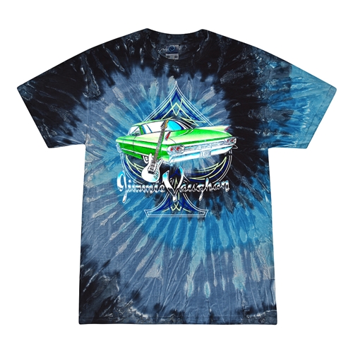 Graphic Jimmie Vaughan Tie-Dye T-Shirt - Blue