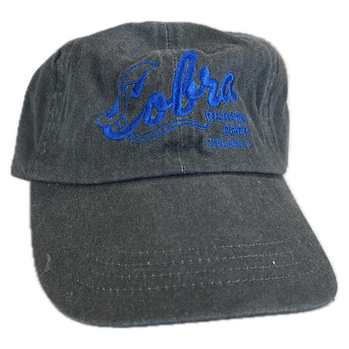 Cobra Records Unstructured Hat - Grey