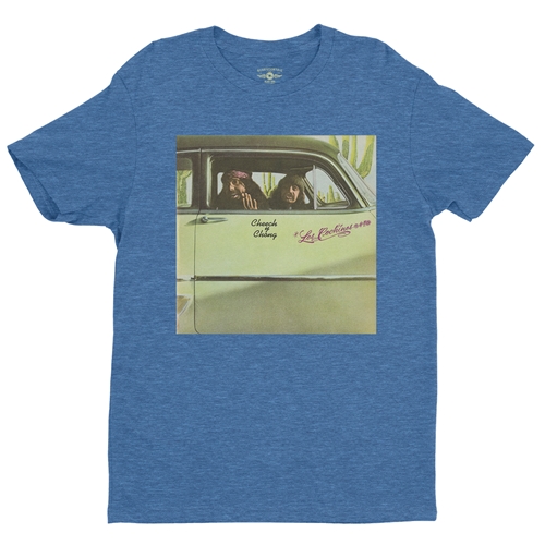 Cheech and Chong Los Cochinos T-Shirt - Lightweight Vintage Style - vintageheatherroyalblue