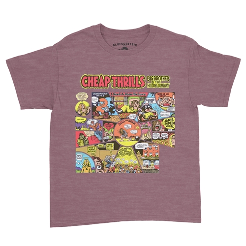 Big Brother and the Holding Company Cheap Thrills Youth T-Shirt ...