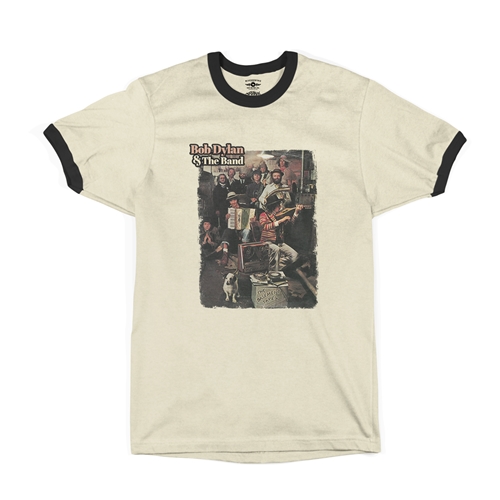 Bob Dylan and The Band Basement Tapes Ringer T-Shirt