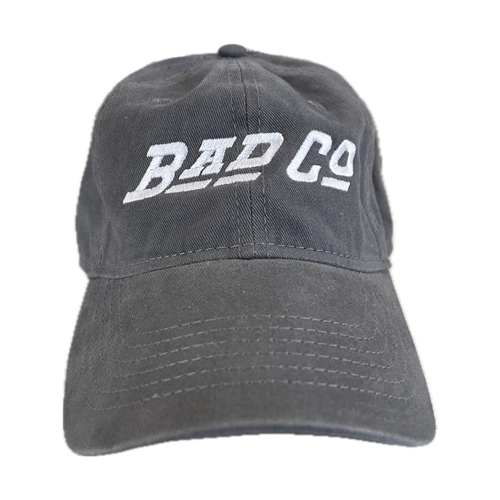 Bad Company Logo Unstructured Hat - Grey