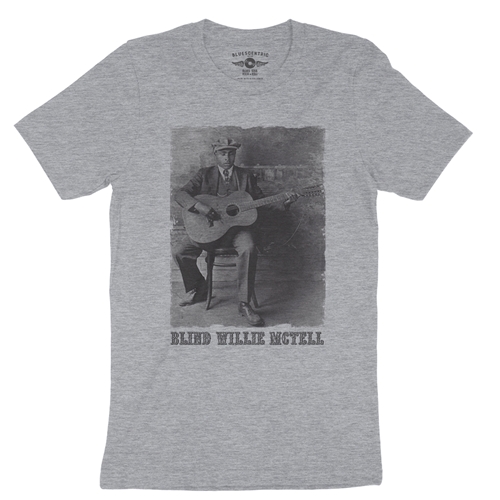 Blind Willie McTell T-Shirt - Lightweight Vintage Style