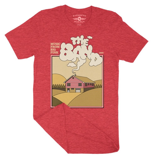 The Band Smokey Big Pink Vintage Style Lightweight T-Shirt 