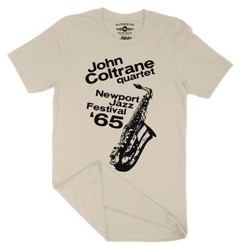 John Coltrane Unisex T Shirt Rare 66 Japan Tour Concert Jazz 