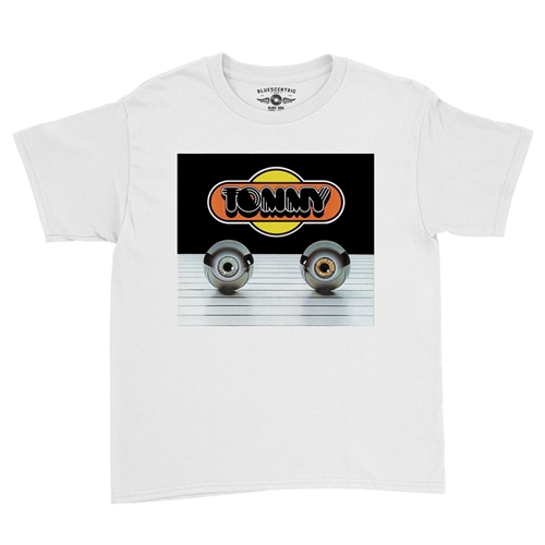 Tommy Pinball Logo Youth T-Shirt - Lightweight Vintage Children & Toddlers - youthwhite