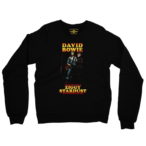 David Bowie Ziggy Stardust the Spiders from Mars Crewneck Sweater