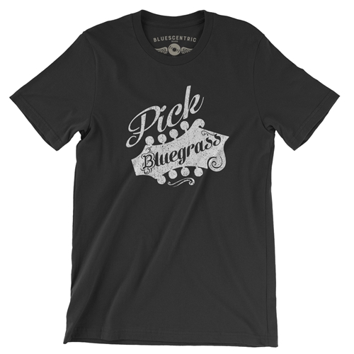 Pick Bluegrass T Shirt- Lightweight Vintage Style