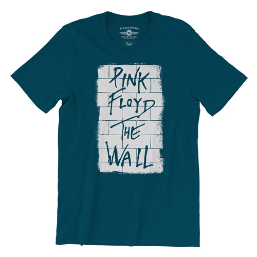 White Walled Pink Floyd The Wall T-Shirt - Lightweight Vintage Style - vintagedeepteal